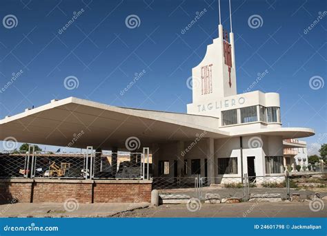 Futurist Modernist Building in Asmara Eritrea Editorial Stock Photo ...