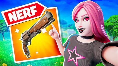 Fortnite Nerfed The Mammoth Pistol... - YouTube