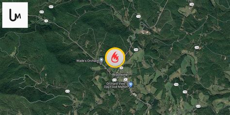 Here's a picture of the Patrick County, VA fire last night. This is ...