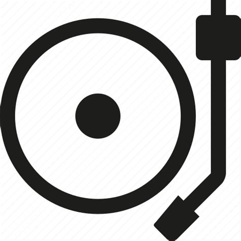 Logo Dj Turntable Image - Clipart & Vector Design