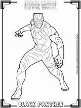 Marvel Black Panther Coloring Pages sketch template