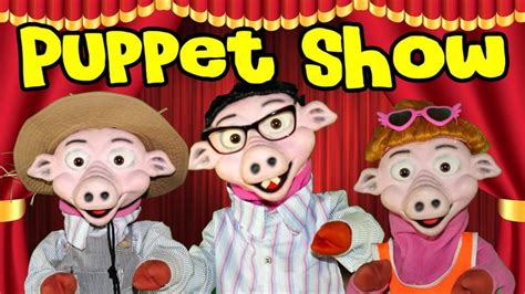 three little pigs puppet show | Three little pigs, Little pigs, Puppet show