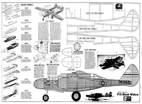 NORTHROP P 61 BLACK WIDOW – AMA – Academy of Model Aeronautics