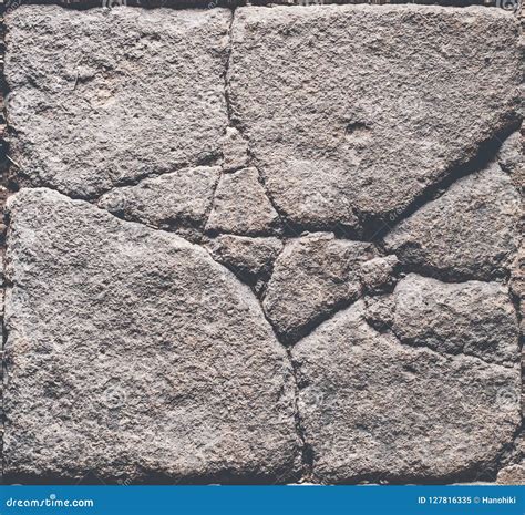 Cracked Stone Texture, Antique Stone Floor / Wall with Cracks Stock Image - Image of historic ...