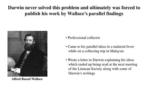 PPT - Malthus, Darwin, and Natural selection: an historical ...