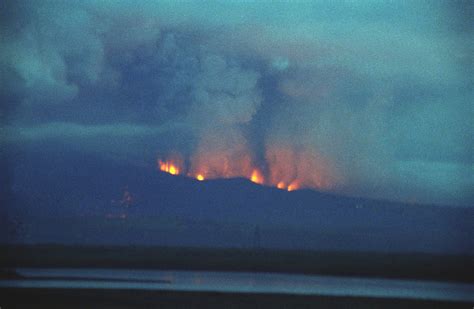 Hekla Eruption 17 August 1980 | First night of Hekla Volcano… | Flickr