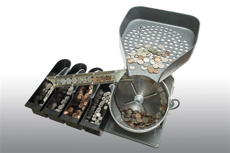 Sorts Quarters, Nickels, Dimes, Pennies. Non-US Coin and Token Sorting ...