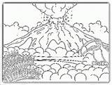 Printable Volcano Coloring Pages  Home sketch template