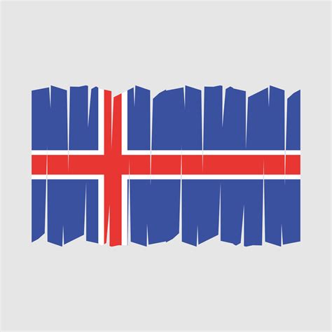 Iceland Flag Brush Vector 21622387 Vector Art at Vecteezy