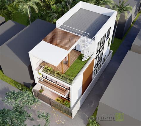 Modern Triplex House Design on Behance