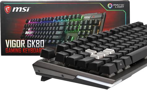 MSI Vigor GK80 Mechanical Gaming Keyboard Review | KitGuru