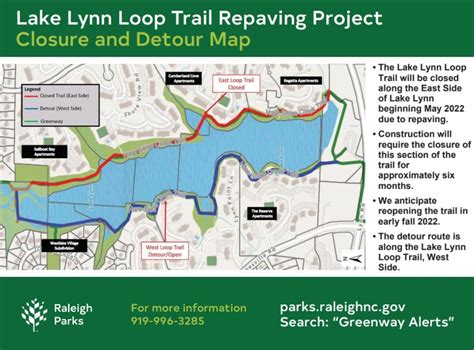 5 Raleigh greenway trail closures to know this spring | CBS 17