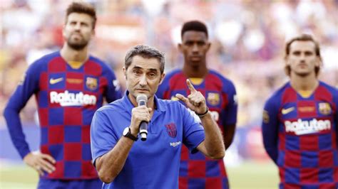 Barcelona: Valverde: Barcelona have a lot of players in midfield, we'll see what happens | MARCA ...