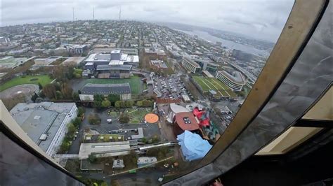 Seattle Space Needle Elevator Ride - Seattle Washington USA - YouTube