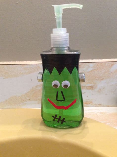 Halloween soap dispenser. Perfect for a Halloween party! Pediatric Office Decor, Soap Dispenser ...