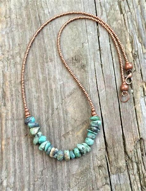 20 DIY Beaded Jewelry Ideas For Girls | Beaded jewelry necklaces, Turquoise jewelry boho ...