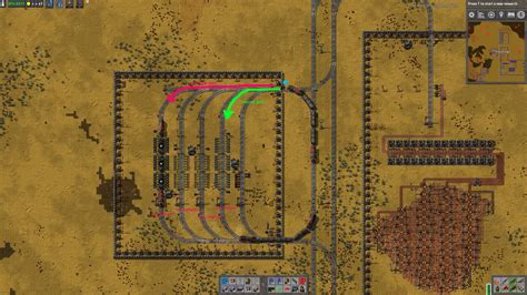 Factorio train station - virtlucky