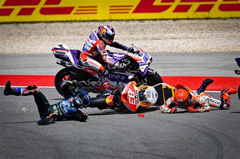 Tracey Rodriguez Kabar: Marc Marquez Crash Portimao