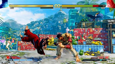 Street Fighter V Gameplay (PS4 HD) [1080p60FPS] - YouTube