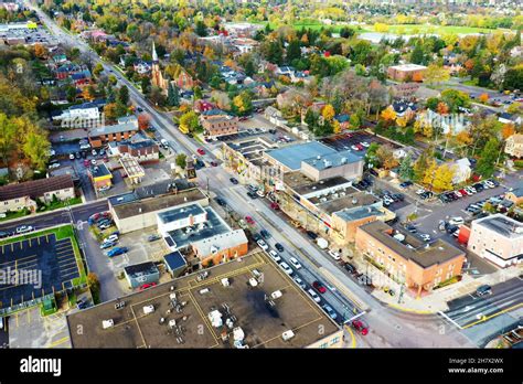 An aerial view of Orangeville, Ontario, Canada Stock Photo - Alamy