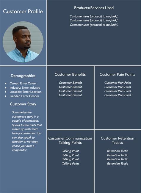 8 Free Customer Profile Templates | Download Your Copy