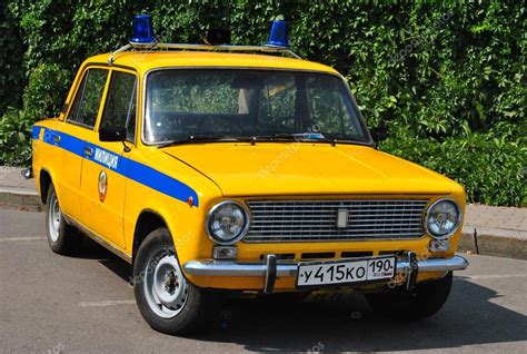 Soviet police car – Stock Editorial Photo © rogkoff #12342439