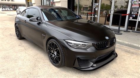 The Best Looking Satin Black BMW M4 | EVS Vlog - YouTube