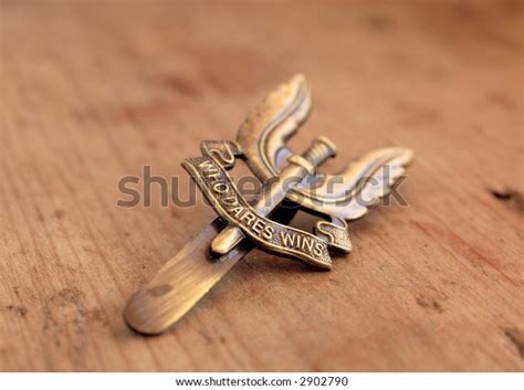 Closeup Sas Beret Badge Stock Photo (Edit Now) 2902790