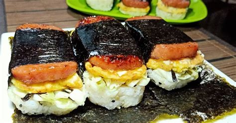 Spam Musubi Recipe by Ramjay Dizon - Cookpad