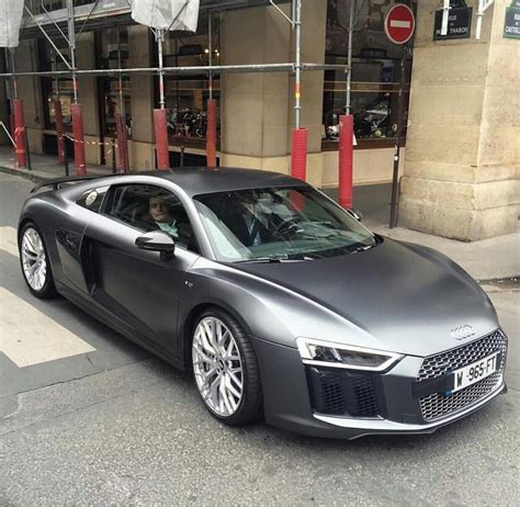 Satin silver Audi R8 | Dream cars audi, Audi, New luxury cars