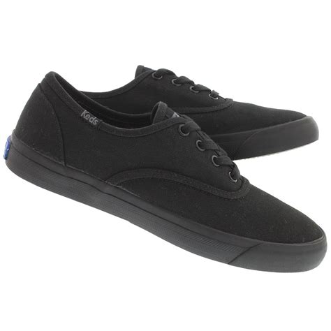 Keds Women's TRIUMPH black/black canvas sneakers WF52551 | Sneakers, Keds, Canvas sneakers