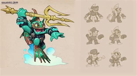 Image - DD Gill Grunt Concepts.jpg | Skylanders Wiki | Fandom powered ...