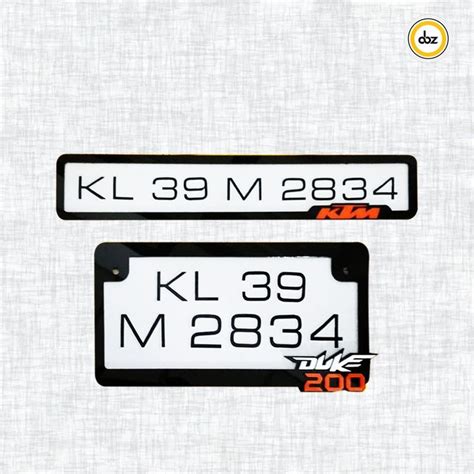 Bike Number Plate Online | Bike Number Plate Online Shop | Number plate ...