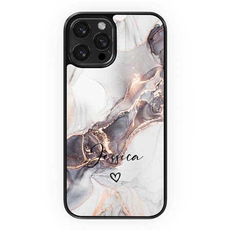 Personalized Name - Colored Marble - iPhone Case – idocolors