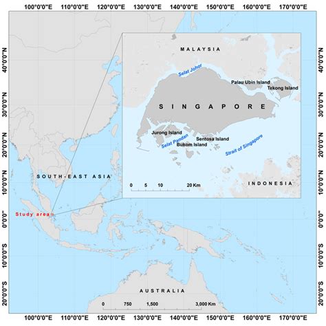 Location of Singapore city-state on South-East Asia map. | Download Scientific Diagram