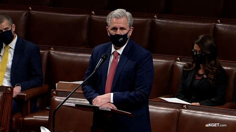 WATCH: Congressman Kevin McCarthy speaks on House floor against impeachment ahead of vote | KGET 17