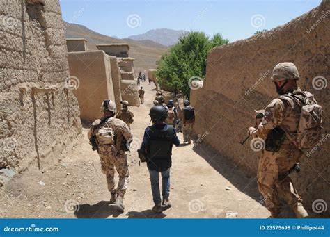 In the Afghan village editorial stock photo. Image of taliban - 23575698