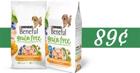 Purina Beneful Coupons | Makes Grain-Free Dog Food 89¢ :: Southern Savers