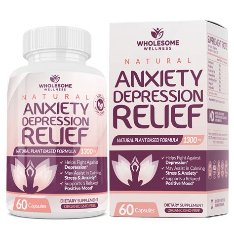 Natural Anxiety Relief & Depression - Wholesome Wellness