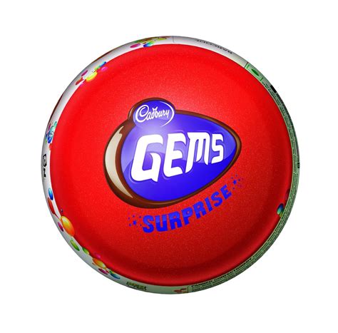 Cadbury Gems Surprise Ball, 17.8g : Amazon.in: Grocery & Gourmet Foods