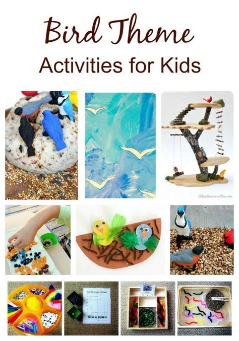 Bird Activities for Kids - Fantastic Fun & Learning | Theme activity ...