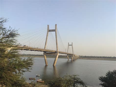 Image: New Yamuna Bridge in prayagraj, uttar pradesh, india