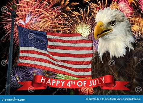 Fireworks On Fourth Of July Royalty Free Stock Photos - Image: 32276648