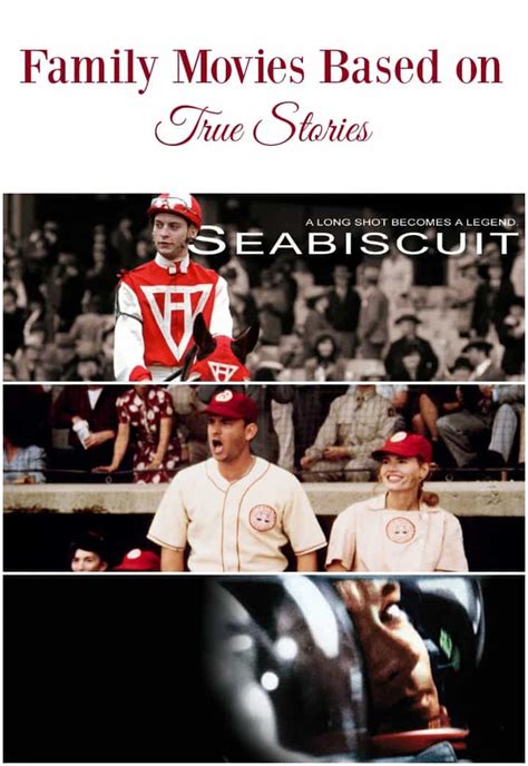 3 Good Family Movies Based on True Stories