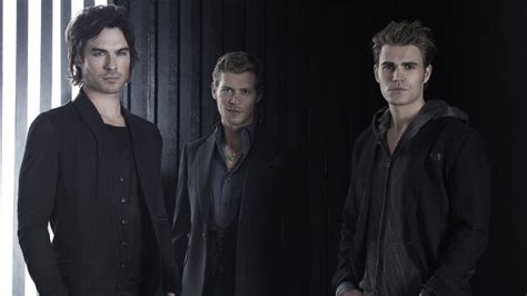 Download Damon, Klaus, And Stefan From The Vampire Diaries Wallpaper ...