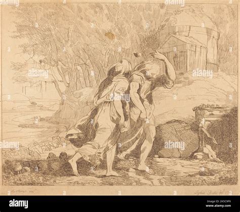 Two Fleeing Figures (Atlanta and Hippomenes?), 1784 Stock Photo - Alamy