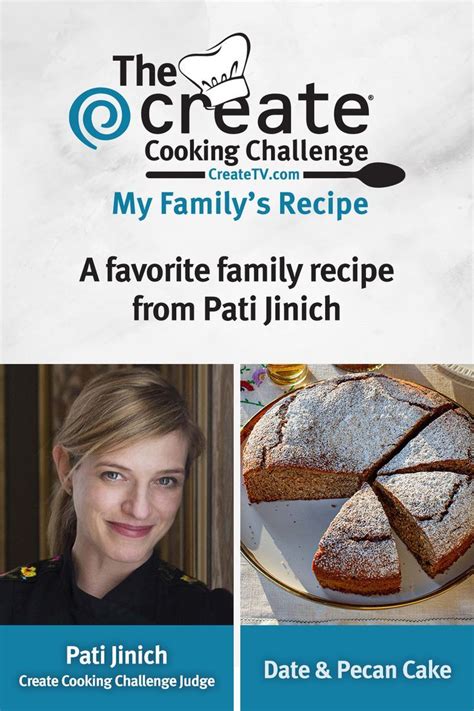 Pati Jinich's Family Recipe | Pecan cake, Cooking challenge, Family meals