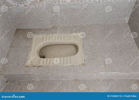 An Indian Style Toilet in a Ready To Stay Apartment Stock Photo - Image ...