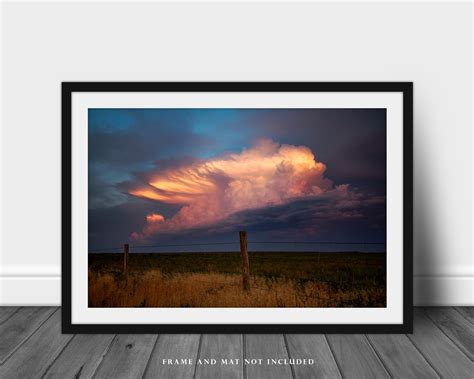 Cloud Photography Print Wall Art Picture of Storm Cloud | Etsy