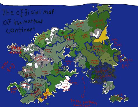 I completed my map of my RLcraft play through. The right area of the ...